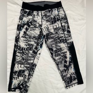 Adidas running crop leggings - Size Small